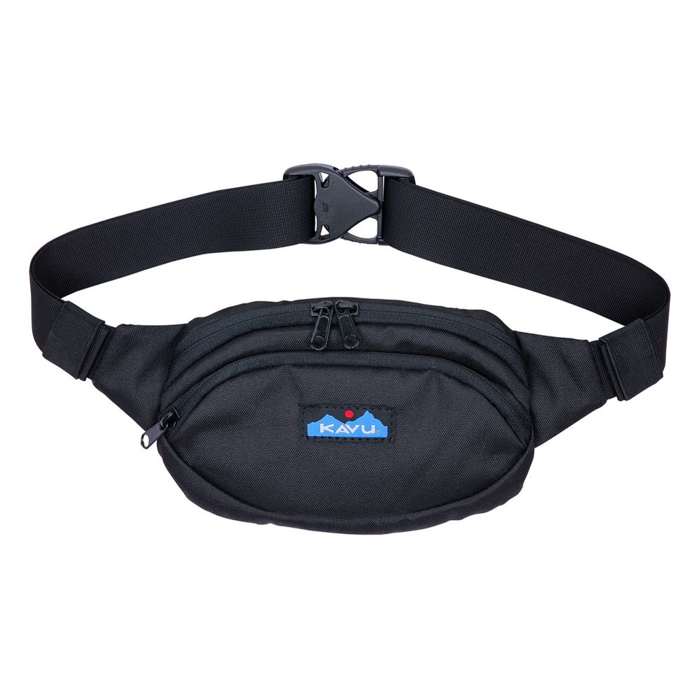 Kabul Spectator Fanny Pack Solid Black